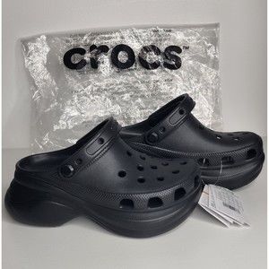 Black Crocs Classic Bae Crocs Size w5 Platform
